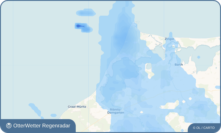OtterWetter Regenradar-Widget Niehagen