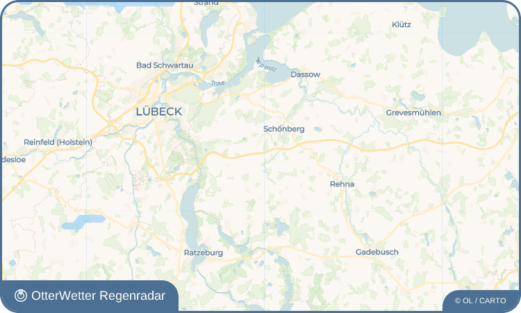 OtterWetter Regenradar-Widget Niendorf