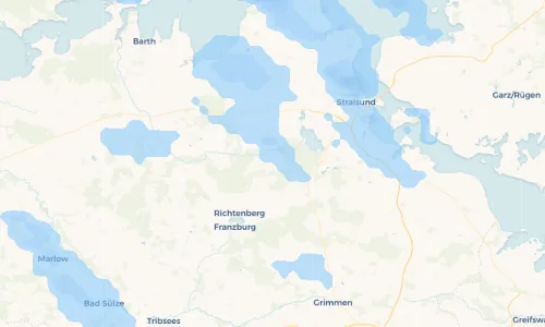 Regenradar Vorschaubild - Aktuelle Niederschläge in Nienhagen und Umgebung