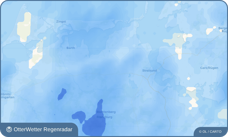 OtterWetter Regenradar-Widget Niepars