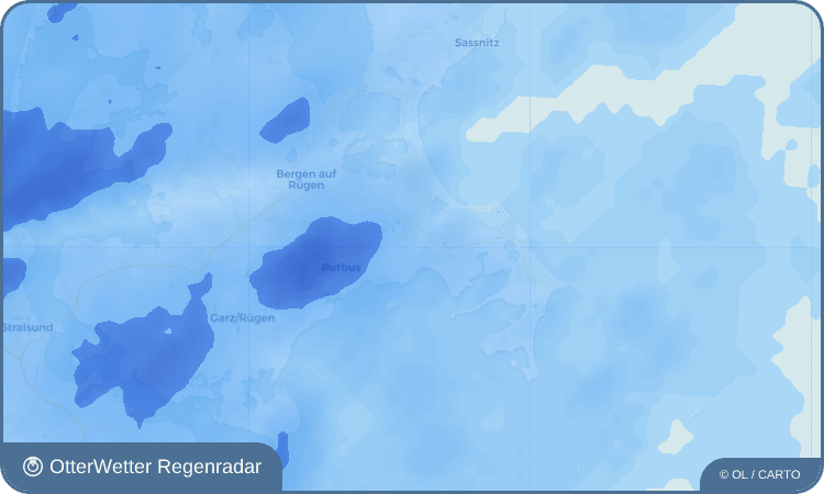 OtterWetter Regenradar-Widget Nistelitz