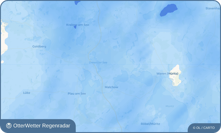Wetter-Widget-Vorschau mit Vorhersagedaten für Nossentiner Hütte