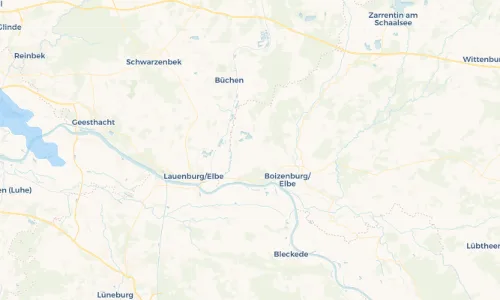 Regenradar Vorschaubild - Aktuelle Niederschläge in Nostorf und Umgebung