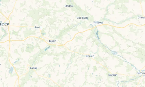 Regenradar Vorschaubild - Aktuelle Niederschläge in Nustrow und Umgebung