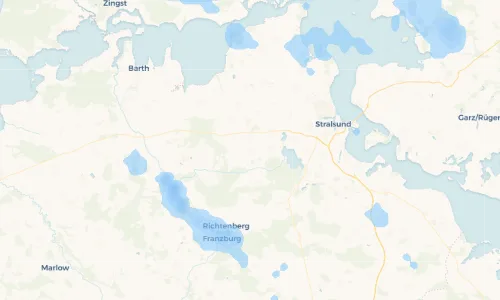 Regenradar Vorschaubild - Aktuelle Niederschläge in Obermützkow und Umgebung