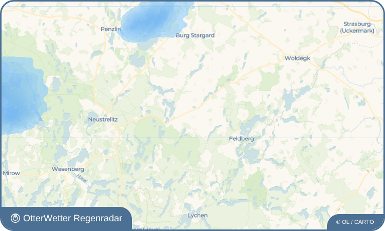 OtterWetter Regenradar-Widget Ollendorf