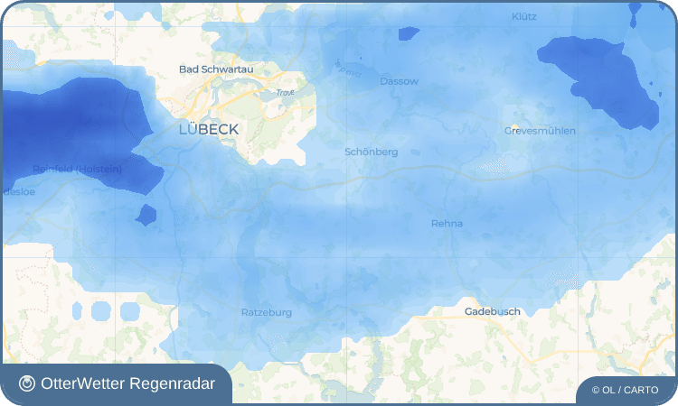 OtterWetter Regenradar-Widget Ollndorf