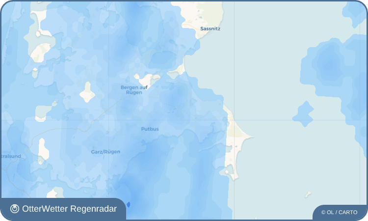 OtterWetter Regenradar-Widget Pantow