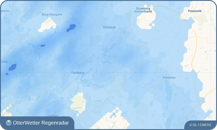 Wetter-Widget-Vorschau mit Vorhersagedaten für Parmen