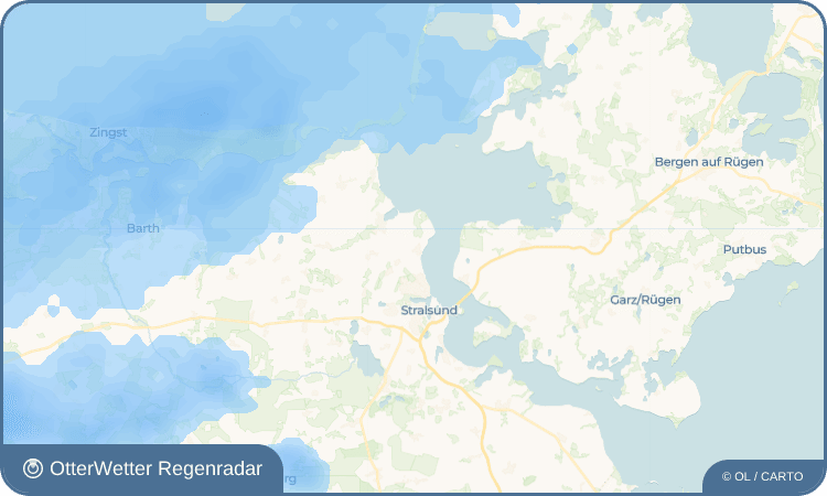OtterWetter Regenradar-Widget Parow
