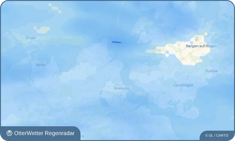 Wetter-Widget-Vorschau mit Vorhersagedaten für Parow