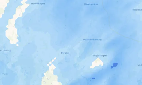 Regenradar Vorschaubild - Aktuelle Niederschläge in Passentin und Umgebung