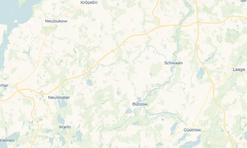 Regenradar-Vorschau: aktuelle Niederschläge in Penzin und Umgebung