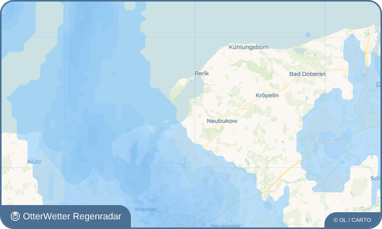 OtterWetter Regenradar-Widget Pepelow