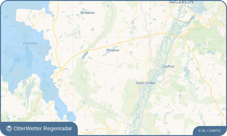 OtterWetter Regenradar-Widget Petershagen