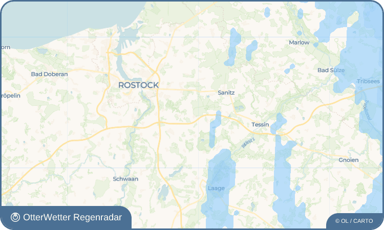 Widget-Vorschau für Petschow Wetter-Widget-Vorschau mit Vorhersagedaten für Petschow