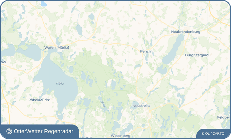 Wetter-Widget-Vorschau mit Vorhersagedaten für Pieverstorf
