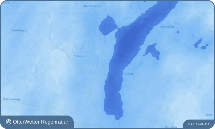 OtterWetter Regenradar-Widget Pinnow