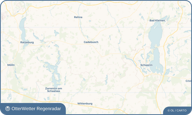 Widget-Vorschau für Pokrent Wetter-Widget-Vorschau mit Vorhersagedaten für Pokrent