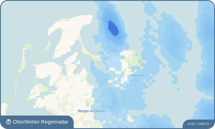 Widget-Vorschau für Polchow Wetter-Widget-Vorschau mit Vorhersagedaten für Polchow