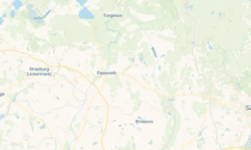 Regenradar Vorschaubild - Aktuelle Niederschläge in Polzow und Umgebung