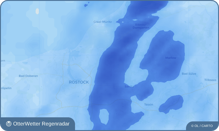 OtterWetter Regenradar-Widget Poppendorf