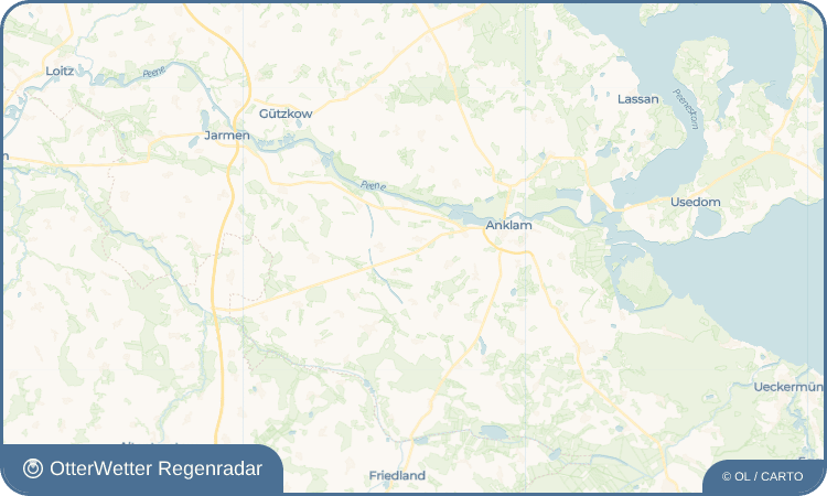 OtterWetter Regenradar-Widget Postlow