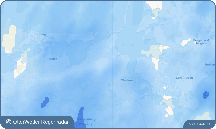 OtterWetter Regenradar-Widget Preetz