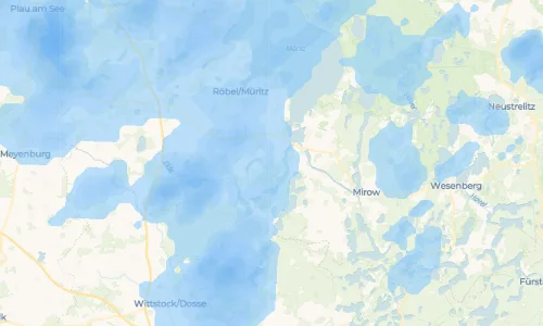 Regenradar Vorschaubild - Aktuelle Niederschläge in Priborn und Umgebung