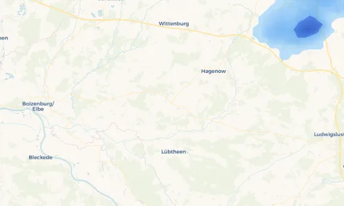 Regenradar Vorschaubild - Aktuelle Niederschläge in Pritzier und Umgebung