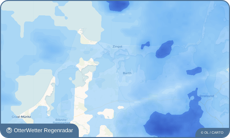 OtterWetter Regenradar-Widget Pruchten