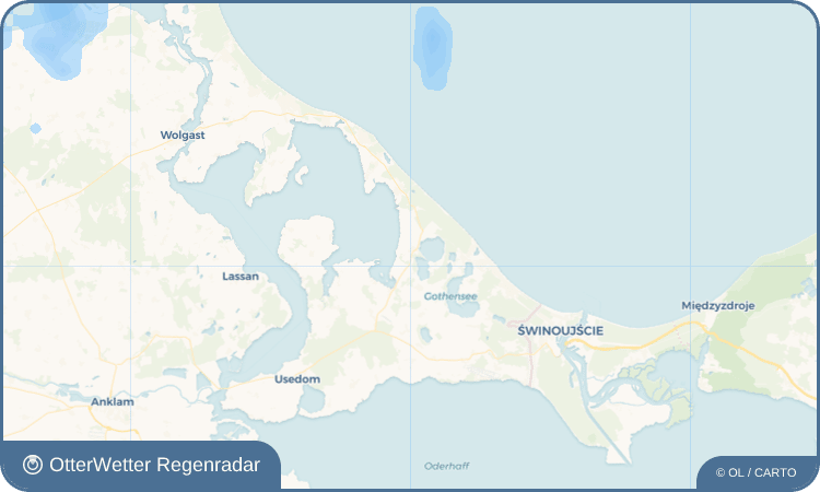 Widget-Vorschau für Pudagla Wetter-Widget-Vorschau mit Vorhersagedaten für Pudagla