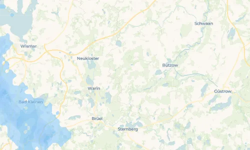 Regenradar Vorschaubild - Aktuelle Niederschläge in Qualitz und Umgebung