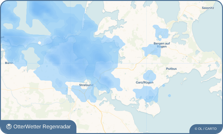 Widget-Vorschau für Rambin Wetter-Widget-Vorschau mit Vorhersagedaten für Rambin