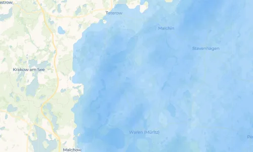 Regenradar-Vorschau: aktuelle Niederschläge in Rambow und Umgebung