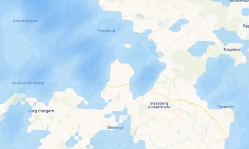 Regenradar Vorschaubild - Aktuelle Niederschläge in Rattey und Umgebung