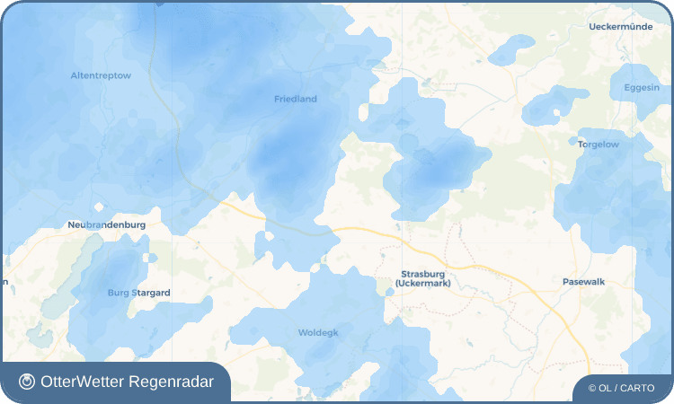OtterWetter Regenradar-Widget Rattey