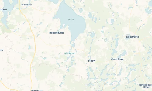 Regenradar Vorschaubild - Aktuelle Niederschläge in Rechlin und Umgebung