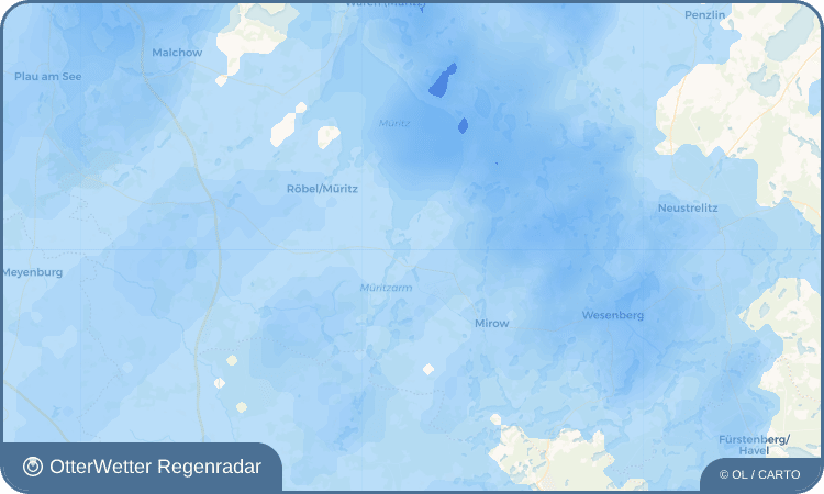 OtterWetter Regenradar-Widget Rechlin