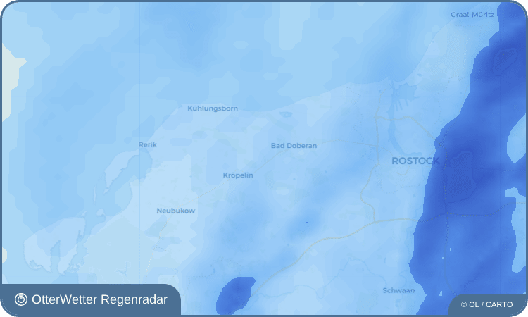 Wetter-Widget-Vorschau mit Vorhersagedaten für Reddelich