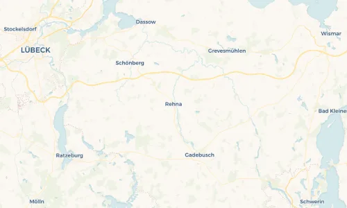 Regenradar Vorschaubild - Aktuelle Niederschläge in Rehna und Umgebung