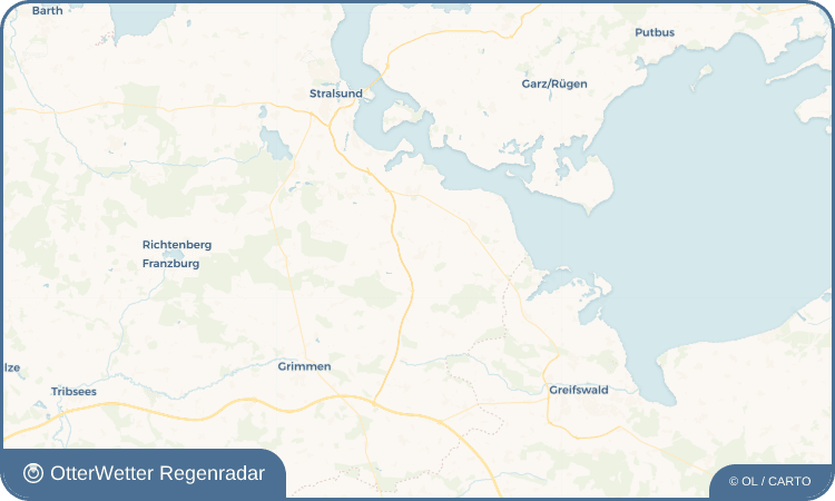 Widget-Vorschau für Reinkenhagen Wetter-Widget-Vorschau mit Vorhersagedaten für Reinkenhagen