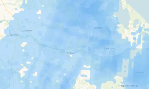 Regenradar Vorschaubild - Aktuelle Niederschläge in Relzow und Umgebung