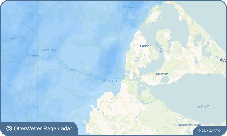 OtterWetter Regenradar-Widget Relzow
