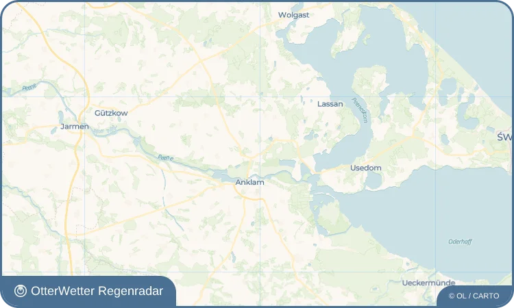 Wetter-Widget-Vorschau mit Vorhersagedaten für Relzow