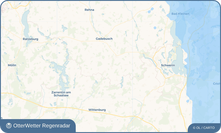 OtterWetter Regenradar-Widget Renzow