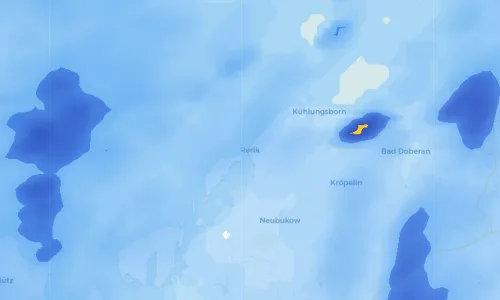 Regenradar Vorschaubild - Aktuelle Niederschläge in Rerik und Umgebung