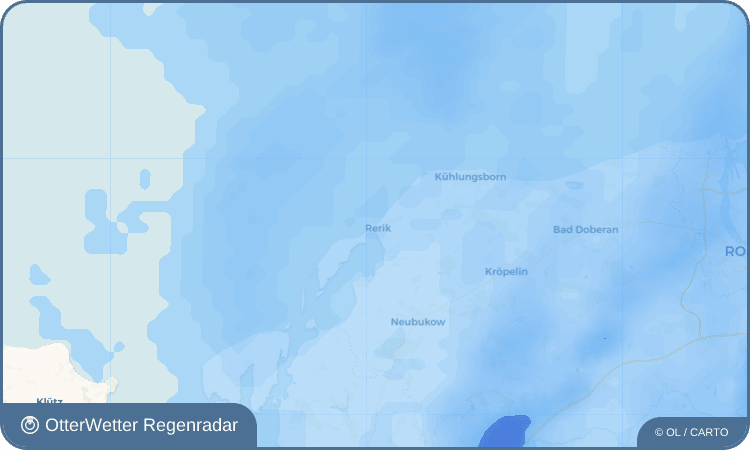 Widget-Vorschau für Rerik Wetter-Widget-Vorschau mit Vorhersagedaten für Rerik
