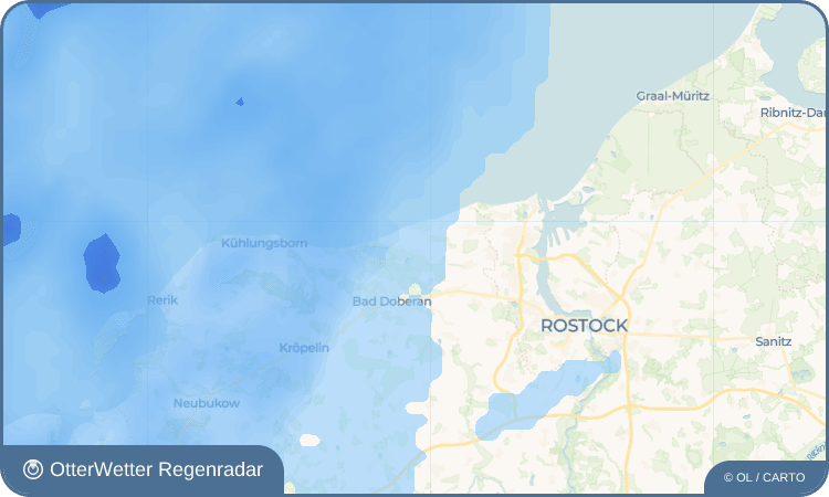 OtterWetter Regenradar-Widget Rethwisch