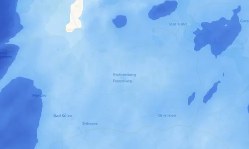 Regenradar Vorschaubild - Aktuelle Niederschläge in Richtenberg und Umgebung